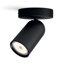 Pongee kinkiet-reflektor 1x10W GU10 230V czarny